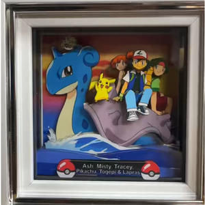 Meilleures ventes de cadres de cartes Pokémon personnalisés, collection d'art en acrylique, articles de collection, cartes en papier découpé, jeux de société, jouets, cadeaux d'<span class=keywords><strong>anniversaire</strong></span> - Product Image 3