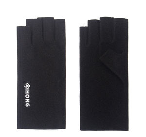 <span class=keywords><strong>UV</strong></span> Anti Radiación Protección Guantes Clavo LED Medio Dedo Protector Uñas Guantes - Product Image 1
