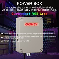 Luces de Navidad LED de Píxeles Económicas, Sincronización Musical RGBW, Iluminación Navideña IP68, Luces LED Permanentes de 48V para Exteriores para el Hogar