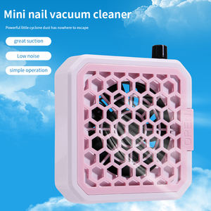 Colector de polvo de uñas Turbo profesional, aspiradora sin escobillas poligonal cuadrada extraíble portátil para extracción de polvo de uñas - Product Image 3