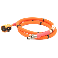 Fabricant Vente en gros Câble de charge EV orange personnalisé 1500V Harnais de fil de cuivre résistant aux hautes températures pour automobile