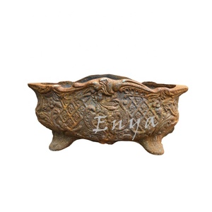 Pots de fleurs rectangulaires ovales, jardinage en plein air, Style français, livraison gratuite en chine - Product Image 4