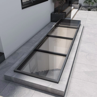 Diseño de techo moderno Superhouse diseños de techo simples y ventanas de aluminio de tragaluz motorizadas con ventilación mejorada