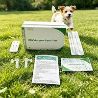 Kit de test rapide pour animaux de compagnie CHW/ANA/LYM/EHR Caniv-4 Combo Anaplasma, Heartworm, Erlichia, Lyme Canis