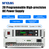 Alimentations électriques programmables industrielles et de laboratoire MYAMi 100V 40A 50A 4KW 5KW à courant continu, redresseur pour électrolyse avec CC/CV OVP/OCP