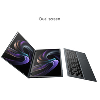 Groothandel Dubbel Scherm Laptop 16Gb 32Gb 64Gb Ram 1Tb 2Tb Ssd Core I7 12e Generatie I7-1270P Kantoor Zakelijke Laptop