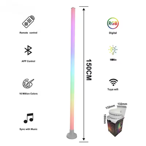 2024 popular lámpara de esquina de pie 1,5 M ABS luz inteligente para el hogar digital RGBIC IP20 música <span class=keywords><strong>WiFi</strong></span> Bluetooth USB tira <span class=keywords><strong>LED</strong></span> para el hogar - Product Image 3