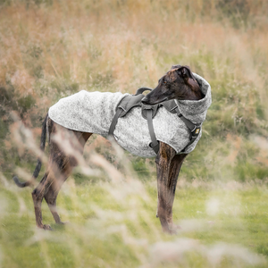 Chaleco de lana de invierno personalizado Qiqu para Whippets Lurchers italianos Galgos Sighthounds Diseño moderno Nuevo diseñador Suministros para mascotas - Product Image 2