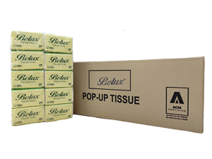 Papier toilette biodégradable Belux compostable, respectueux de la peau, en bambou, non parfumé, en pâte de bois vierge - Product Image 2