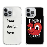 Coque de téléphone personnalisée en TPU étanche pour iPhone 17 Pro Max, fine et transparente, compatible avec iPhone 18 Pro, 18 Pro Max, 17, 16, 15