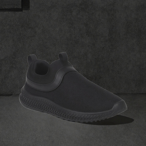 <b>Black</b> Lightweight Slip on Casual <b>Sneakers</b> Breathable Comfort Shoes for Men Women - Product Image 3