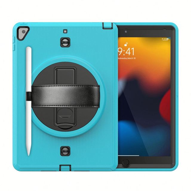 Hot Sale 10.2/10.5 Inch Universal Rugged 360 Shockproof for iPad 9th 8th Gen Kids Tablet case with Kickstand Pen Holder