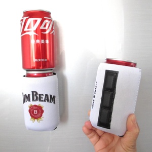 Aimant en néoprène le plus vendu à bas prix peut refroidisseur blanc Sublimation boisson manchon <span class=keywords><strong>porte</strong></span>-<span class=keywords><strong>bouteille</strong></span> de bière coozies magnétiques - Product Image 4