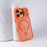 Antichoc PC Gel chargeur sans fil coque de téléphone cadre en métal support couverture pour iPhone 17 16 15
