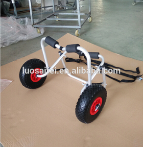 Carrito de playa plegable para <span class=keywords><strong>kayak</strong></span> y canoa-Carrito desmontable ligero para un fácil transporte - Product Image 4