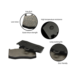 Pastillas de Freno Delanteras para Motocicleta de <span class=keywords><strong>1200</strong></span> CC de Bajo Polvo para <span class=keywords><strong>BMW</strong></span> R1200GS R1200 <span class=keywords><strong>GS</strong></span> R <span class=keywords><strong>1200</strong></span> <span class=keywords><strong>GS</strong></span> Adventure Rallye 2005-2011/2007 2012 2006-2009 - Product Image 2