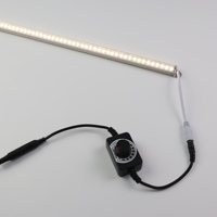 Minicontrolador de interruptor de atenuación en línea para tira de luces LED de un solo Color, DC12V 24V