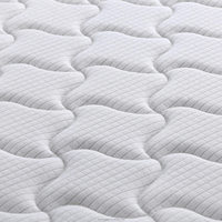 Vente en gros de meubles compressés pour chambre à coucher, matelas hybride de luxe à ressorts ensachés, tissus doux, garantie 10 ans pour l'hôpital, grande taille