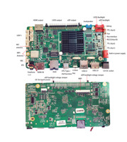 Placa de Desarrollo Industrial ARM SBC RK3576 YF-021B de 8GB+128GB con NPU de 6TOPS, WiFi de Doble Banda, Dispositivo de Computación de Borde con IA