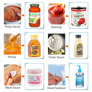 Mesin pengisi toples mentega kacang 500ml, Jam kuantitatif Semi otomatis - Product Image 2