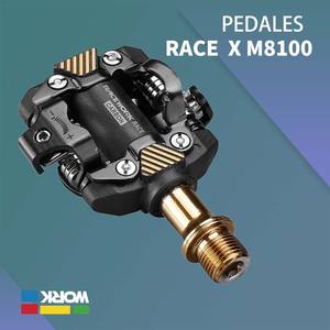 RACEWORK Pedal de bicicleta de carretera <span class=keywords><strong>SPD</strong></span> Auto-bloqueo Cliples <span class=keywords><strong>Pedales</strong></span> de bicicleta Ultraligero Profesional <span class=keywords><strong>MTB</strong></span> <span class=keywords><strong>Pedales</strong></span> de montaña para <span class=keywords><strong>Shimano</strong></span> - Product Image 6