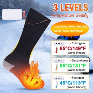 <span class=keywords><strong>Chaussettes</strong></span> chauffantes à batterie Rechargeable, sport personnalisé pour hommes et femmes - Product Image 5