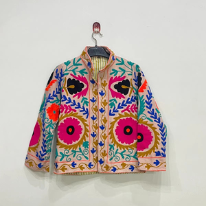 Chaleco Largo Transpirable Suzani, Talla XL, para Mujer, Ajuste Holgado y Cómodo, Proveedor de India - Product Image 1