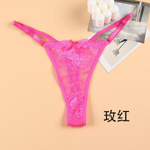 Tanga Sexy personalizada TP01 # venta al por mayor Tanga Sexy barato bragas de las mujeres ropa interior Tanga de las mujeres de color sólido <span class=keywords><strong>calzoncillos</strong></span> femeninos - Product Image 4