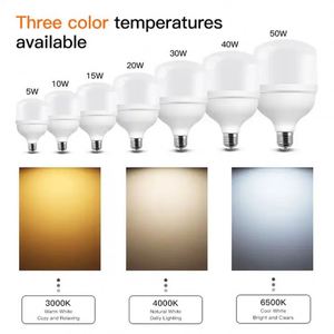 หลอดไฟ LED 5W 10W 15W 20W 30W 40W 50W 60W หลอดไฟ LED 85-265V 165-265V - Product Image 2