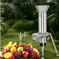 Broyeur à pommes électrique - Machine à écraser les fruits frais pour jus de fruits, cidre, vin - 110/220 volts