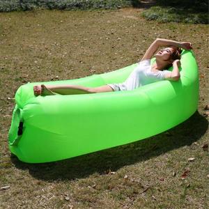 Camping Waterproof Oxford Fabric Sleeping Couch Lounger <b>Air</b> <b>Sofa</b>-Portable Folding Design - Product Image 1