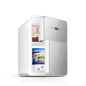 Vente en gros d'usine Mini-réfrigérateur 24L Maison de réfrigération de haute qualité Dortoir à porte double Chambre à louer Petit congélateur simple - Product Image 1