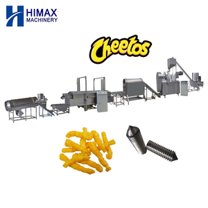 Máquina extrusora automática de maíz <span class=keywords><strong>cURL</strong></span> snack Cheetos kurkure máquina extrusora kurkure Crispy Nik naks línea de producción precio fabricantes con CE - Product Image 5