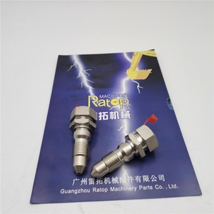 YA00020592 High Quality Grease Fitting YA00020592, EX210-5 ZAX250-5G Grease Valve Adjust Fitting YA00020592 - Product Image 6