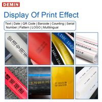 Machine de codage portable dédiée aux pipelines Demin MX3-G, imprimante à jet d'encre 600 dpi pour l'impression sur tubes et câbles en acier