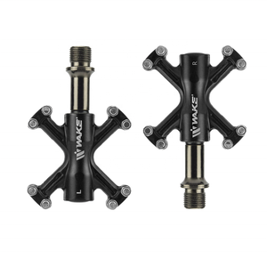 Pedal de bicicleta de carretera WAKE, Pedal plano de bicicleta MTB, <span class=keywords><strong>plataforma</strong></span> ligera de rodamiento sellado de 9/16 "para bicicletas de carretera - Product Image 1