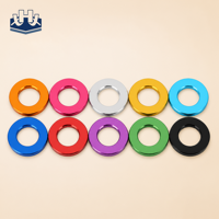 Aluminum Color Plain Flat Washer Aluminum Alloy Screw Washer M3 M4 M5 M8