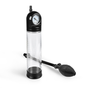 Handbal Vacuüm Zuigen Precisie Meter Penis Pomp Set Met Cock Ring & Masturbator Mouw - Product Image 4