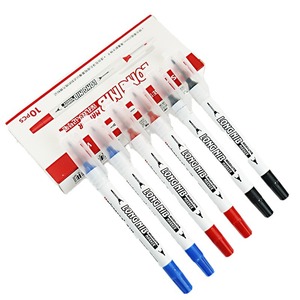 Marqueur permanent étanche pour le travail du bois double tête stylo de peinture à pointe fine double pointe longue tête marqueur pour trous profonds - Product Image 3