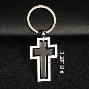 Tùy chỉnh kim loại <span class=keywords><strong>Jesus</strong></span> chéo <span class=keywords><strong>Keychain</strong></span> Christian Tôn Giáo crucifix móc chìa khóa xe Mặt dây chuyền Keyring cho các phím quyến rũ trang sức phụ kiện - Product Image 3