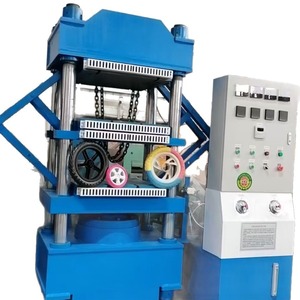Machine de production de roues en mousse EVA 380 V 10 kW avec commande PLC pour les roues de poussettes et de bagages - Product Image 3