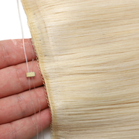 Extensions de cheveux Halo en cheveux humains Remy, invisibles, réglables, sans dommage, à pose rapide, pour événements de mariage et fêtes, pour un look glamour.