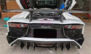 Parachoques trasero de fibra de carbono para coche amborghini ventado 700 L720, alerón de faldón lateral - Product Image 4