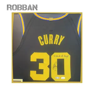 Il Bay Curry Nfl Football autograf Jersey Nfl Messi Baseball basket maglia autografo per Nba