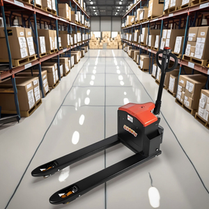 Carretilla elevadora de paletas eléctrica china pequeña con accionamiento de elevación hidráulica Vehículo eficiente y ecológico - Product Image 5