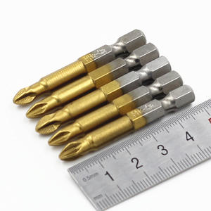 Puntas de destornillador Phillips Mr Drill, acero S2, 50 mm, paquete de 5, cabeza cruzada, para taladro eléctrico, uso doméstico - Product Image 4