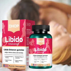 Gomitas para Aumentar la Libido de Marca Privada para Hombres y Mujeres, Equilibrio Hormonal con Saw Palmetto, Gomitas de Hierbas Naturales para Aumentar la Libido Femenina - Product Image 5