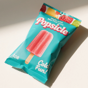Sachet d'étanchéité arrière de tailles personnalisées d'usine pour glace à la glace et crème glacée sac d'emballage de croustilles à biscuits de qualité alimentaire en plastique PE - Product Image 3