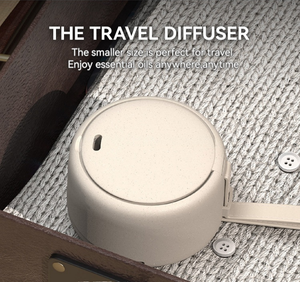 Portable Foldable Aroma Essential Oil Diffuser <b>Battery</b> <b>Operated</b> Scent Diffuserwith LED Lighting for Travel Use - Product Image 4