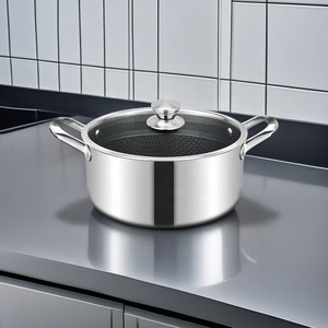 Utensilios <span class=keywords><strong>de</strong></span> cocina duraderos <span class=keywords><strong>de</strong></span> alta calidad, diseño <span class=keywords><strong>de</strong></span> panal, revestimiento antiadherente, <span class=keywords><strong>cazuelas</strong></span> seguras para horno, 10 Uds., utensilios <span class=keywords><strong>de</strong></span> cocina triples <span class=keywords><strong>de</strong></span> <span class=keywords><strong>acero</strong></span> <span class=keywords><strong>inoxidable</strong></span> - Product Image 5